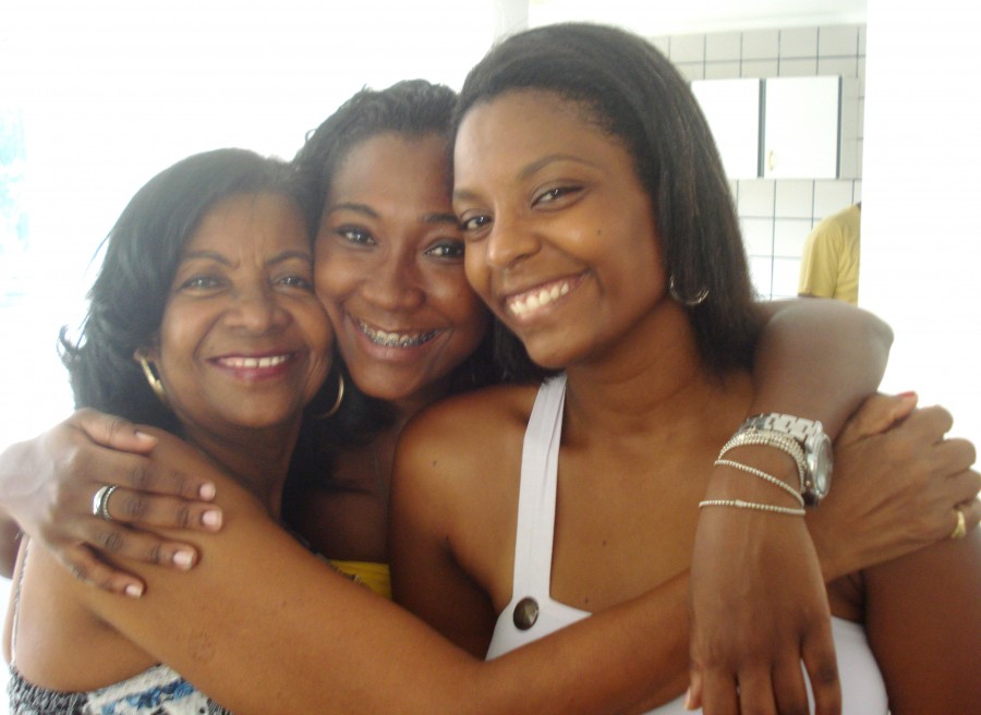 Marita, Cássia e Joice