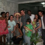 Joice, Fred, Junia Leite e Bruno Machado