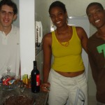 Fred, Joice e Rosalvo Neto